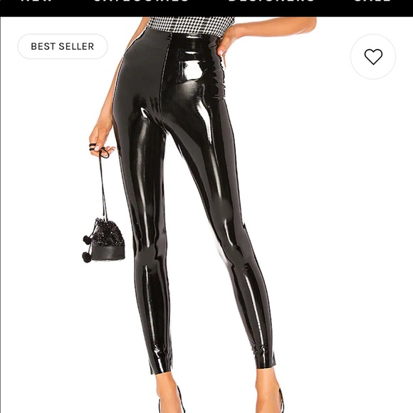 NWT CommandoPerfect Control Patent Leather/liquid Legging in Black-size medium - Picture 5 of 11
